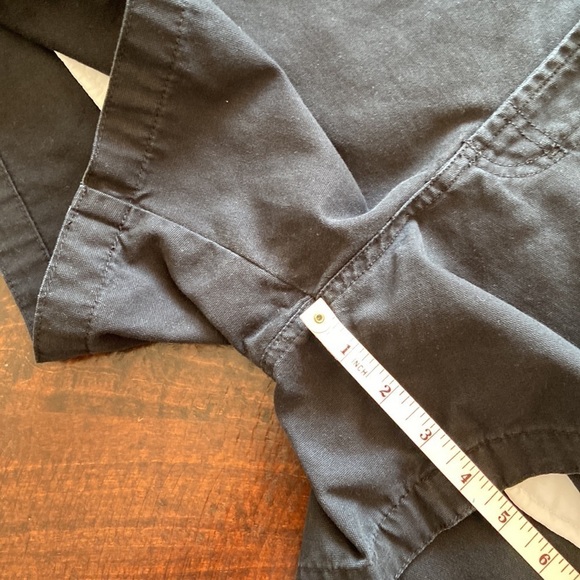 COLUMBIA Stonewashed Granite Hiking Shorts Black Size 12 - Picture 14 of 15